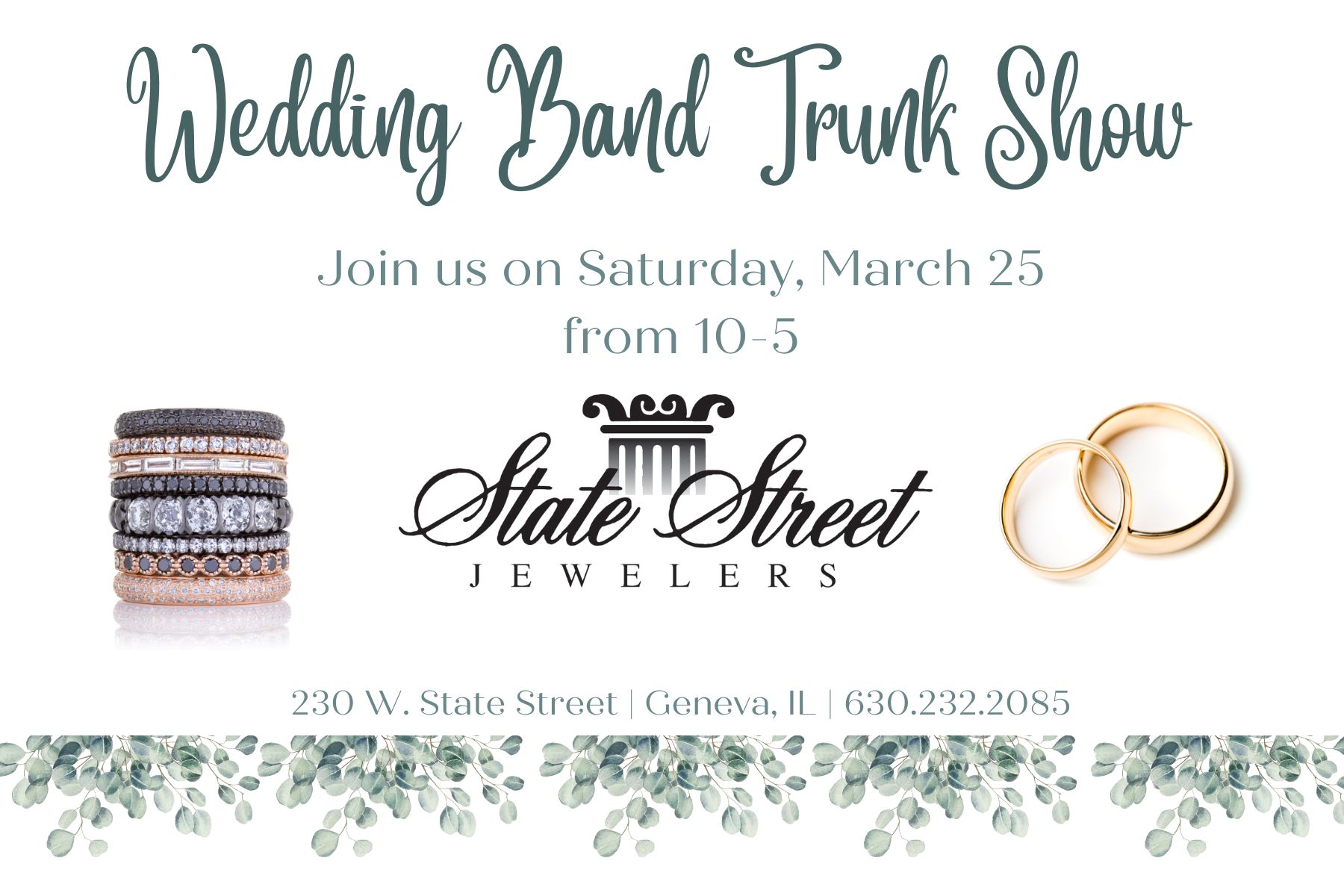 Wedding Band Trunk Show