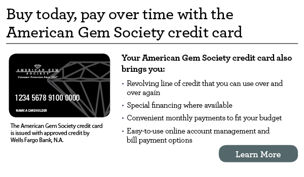 American Gem Society Credit Card